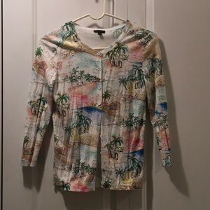 Talbots Beachside Cardigan Size XS